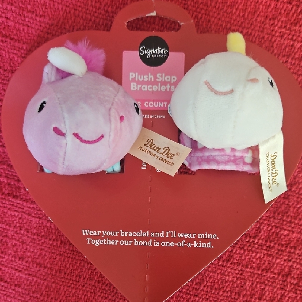 Signature Pink and White Small Pet Toys